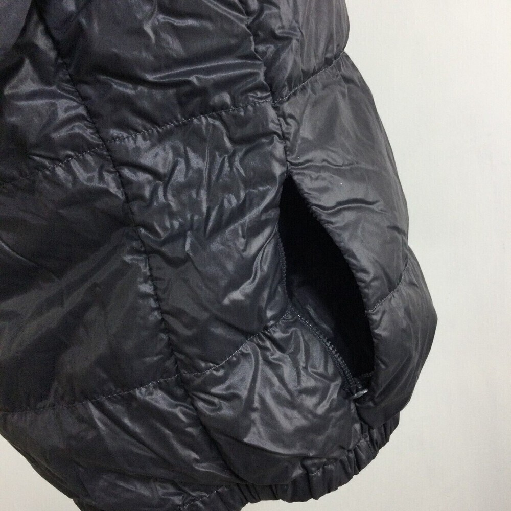J. Crew Nylon Down Puffer Full Zip Hooded  Bomber Jacket Blue Size Small - Picture 2 of 15